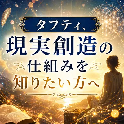 タフティ、現実創造の仕組みを知りたい方へ